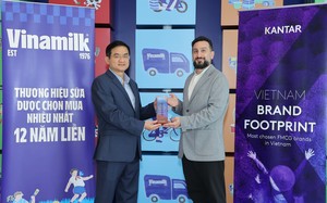 12 năm liền, Vinamilk giữ vị trí “Quán quân” thương hiệu sữa được chọn mua nhiều nhất Việt Nam