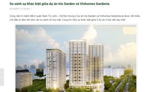 Hạ bệ đối thủ, quảng cáo của Iris Garden - Vimefulland có sai luật? 