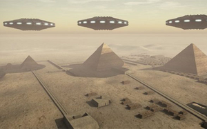 Người ngoài hành tinh xuất hiện ở Ai Cập từ thời cổ đại? 
