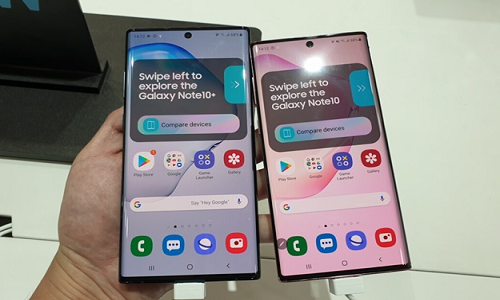 Màn tra tấn đầu tiên dành cho Galaxy Note 10+5G