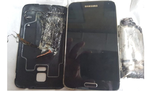 Samsung Galaxy S5 phát nổ, người đàn ông bỏng nặng