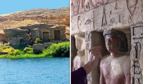 Phát hiện điều kinh ngạc trong hầm mộ Ai Cập 4.500 năm