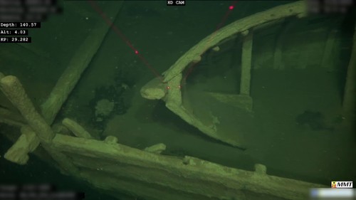 Video: Phát hiện xác tàu đắm còn nguyên vẹn sau 500 năm dưới đáy biển Baltic