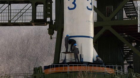 Bệ phóng tên lửa Unha-3.