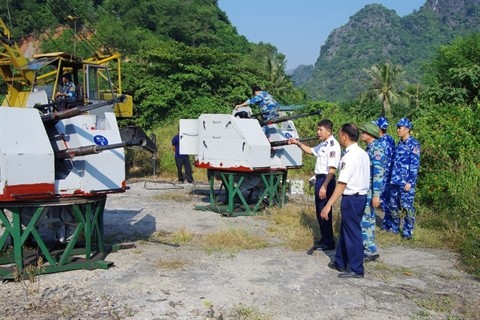 Việt Nam "hồi sinh" hỏa lực tàu Cảnh sát biển 8003 bằng pháo 2M-3