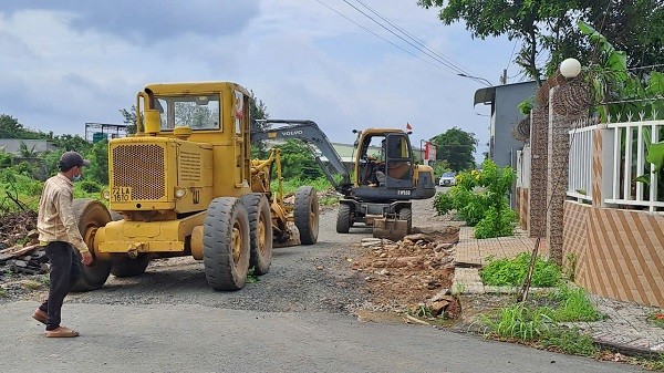 View - 	BR-VT: Cận cảnh các gói làm đường NTM của Cty Nguyễn Thái Bình