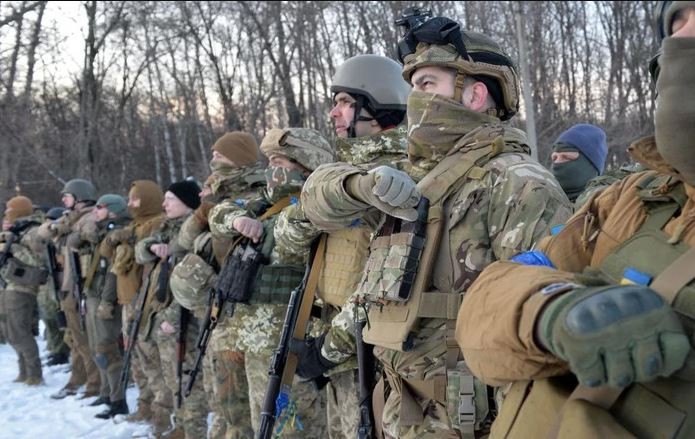 View - 	Lính Lữ đoàn xung kích Azov số 3 từ chối tăng viện cho Chasov Yar