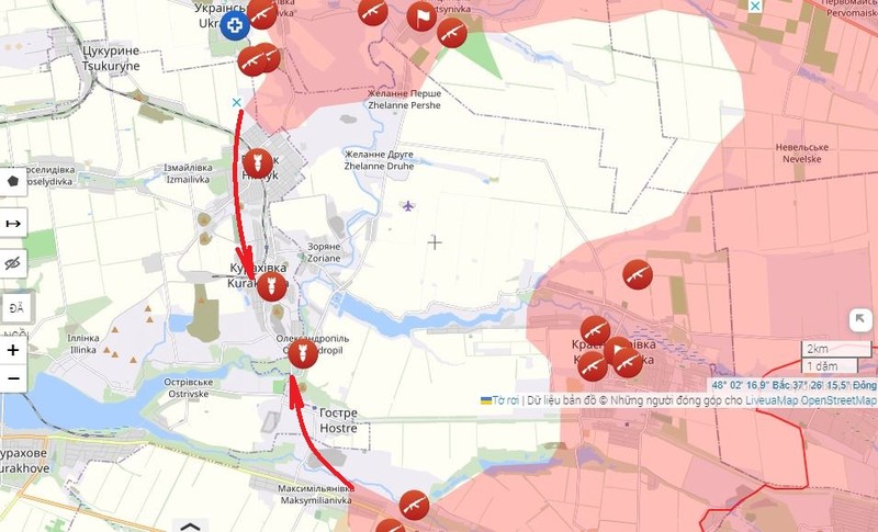 View - 	Forbes Nguy cơ 4 lữ đoàn Ukraine rơi vào nồi hầm gần Pokrovsk 