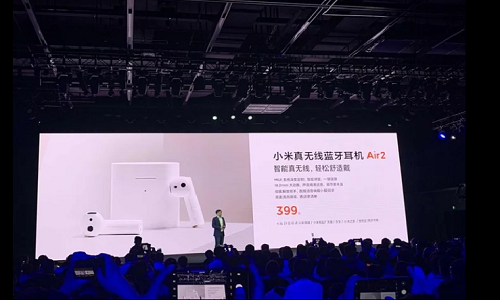 Tai nghe không dây Xiaomi Air 2 vẫn nhái thiết kế Airpods