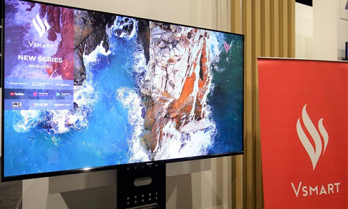 TV Vsmart xuất hiện với màn hình 55 inch, độ phân giải 4K
