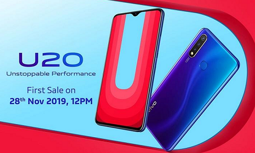 Vivo U20 sở hữu 3 camera sau giá từ 3.5 triệu đồng