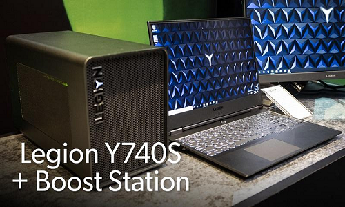 Lenovo trình làng laptop chơi game Legion Y740S chỉ nặng 1,9kg