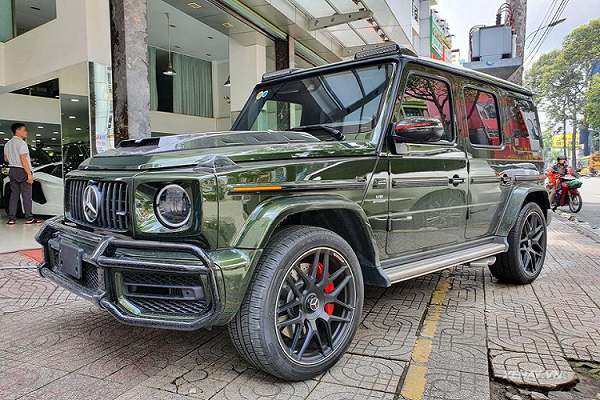 Mercedes Amg G63 Brabus Paint Color More Than 250 Million In Saigon Alexwa Com