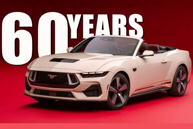 Chi tiet Ford Mustang 60th Anniversary Package ban ky niem 60 nam