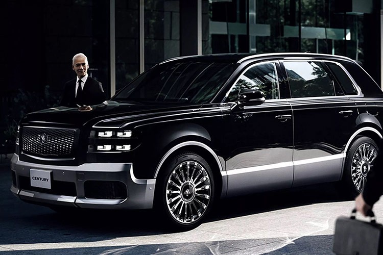 View - 	Toyota Century SUV Rolls-Royce Cullinan Nhật Bản thêm bản GRM
