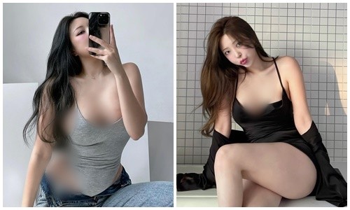 View - 	Hot girl Hàn Quốc mê diện đồ hở khoe đường cong bốc lửa