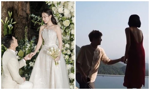 View - 	Màn cầu hôn độc lạ lãng mạn của Midu và loạt sao Việt
