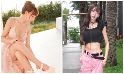 View - 	Hot girl cổ động có vòng eo rắn nước gu ăn mặc gợi cảm