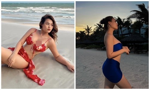 View - 	Con gái Hoàng Mập siêu vòng ba chăm đăng ảnh diện bikini