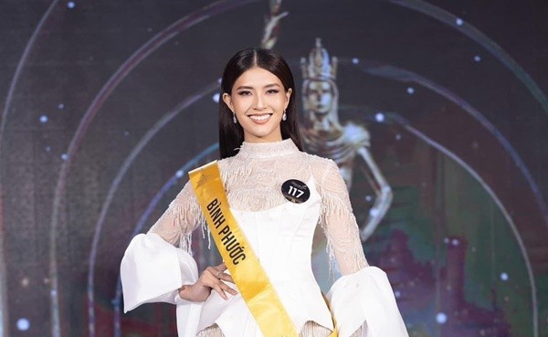 Sac voc thi sinh Miss Grand Vietnam 2024 cao 1,78m, xinh nhu hoa-Hinh-8