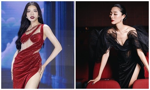 Do sac dan thi sinh cao 1m8 o Miss Universe Vietnam 2024