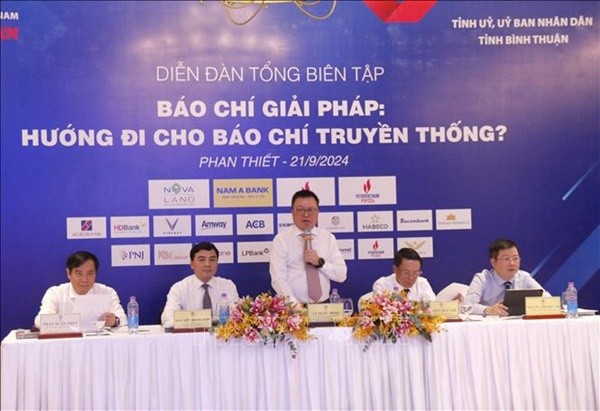 Dien dan Tong Bien tap 2024: Huong di nao cho bao chi truyen thong