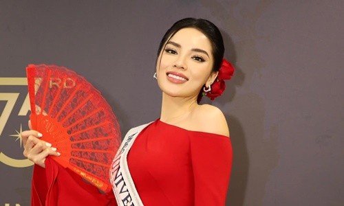 View - 	Kỳ Duyên ghi điểm khi vừa nhập cuộc Miss Universe 2024