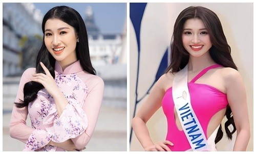 View - 	Phương Nhi gợi cảm xinh như thiên thần thời thi hoa hậu