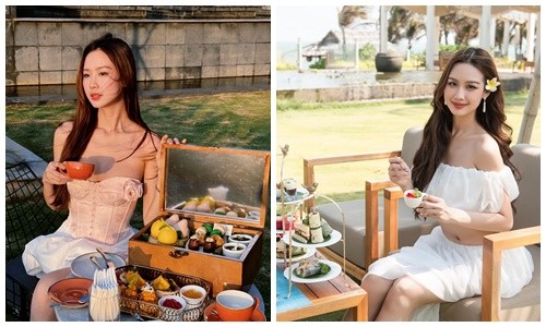 View - 	Hoa hậu cao nhất Vbiz Bảo Ngọc nghỉ dưỡng sang chảnh