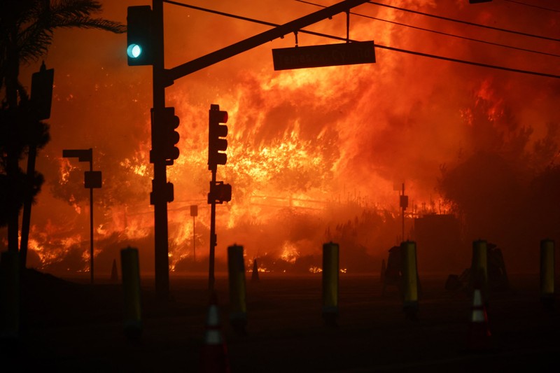 Cháy rừng ở Los Angeles