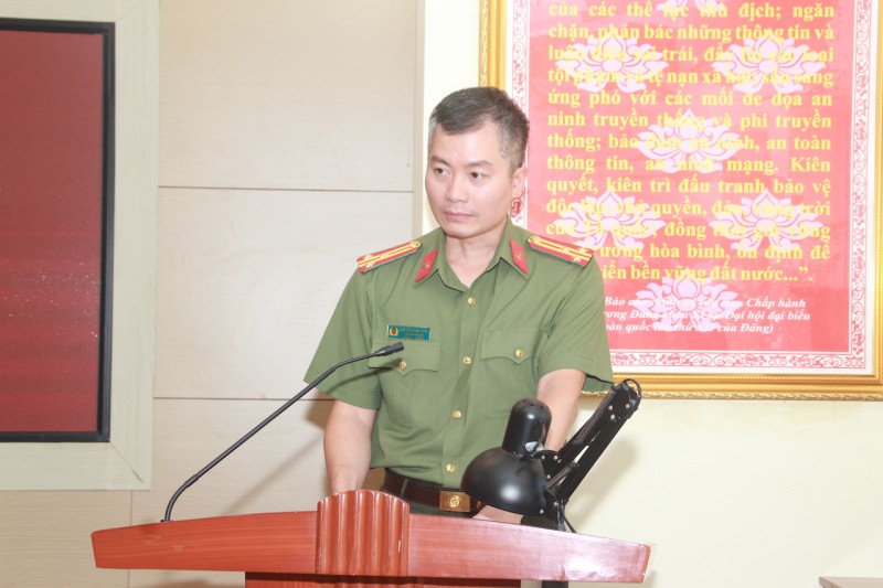 View - 	tân Phó Cục trưởng Cục An ninh điều tra Nguyễn Tuấn Hưng