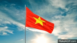 Lá cờ Tổ quốc là biểu tượng của sự đoàn kết, tình yêu quê hương của người dân Việt Nam. Xem GIF Lá cờ Tổ quốc 2024 để trải nghiệm hình ảnh cờ bay trong gió, tỏa sáng ánh đỏ sao vàng của dân tộc ta. Hãy cùng tôn vinh và tỏa sáng tình yêu quê hương trong từng hạt cờ bay.