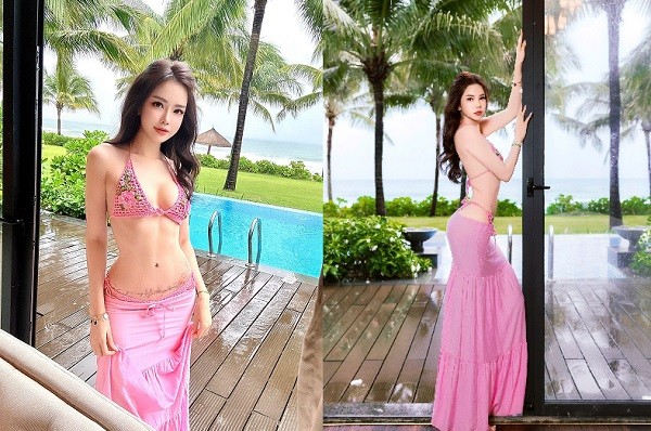 View - 	Đào Lan Phương diện bikini khoe dáng đẹp hút mắt