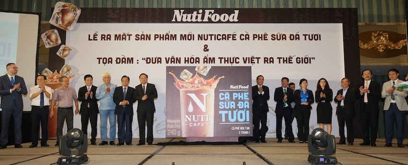 Sau lễ ra mắt sáng ngày 22/08, những hộp cà phê hòa tan Nuticafé đã chính  thức có mặt trên thị trường.