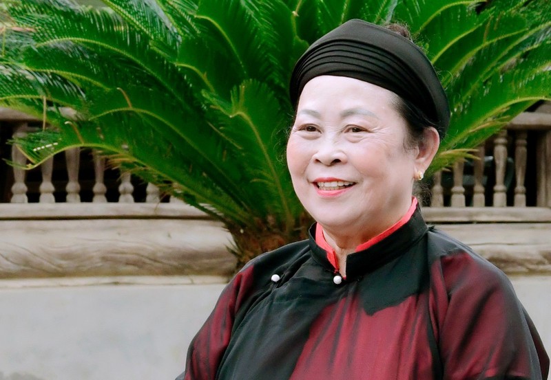 View - 	Bà trùm Nguyễn Thị Lịch Trăn trở người giữ hồn hát Xoan đất Tổ
