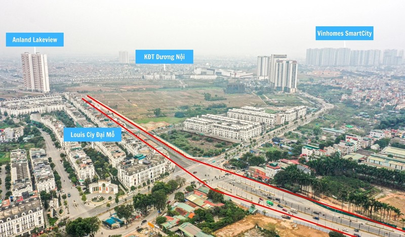 View - 	Cận cảnh tuyến đường hơn 700 tỷ đi qua loạt dự án bất độ