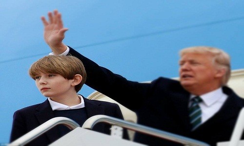 View - 	Con trai Tổng thống Mỹ xinh xắn, bảnh bao mê hoặc dân mạng