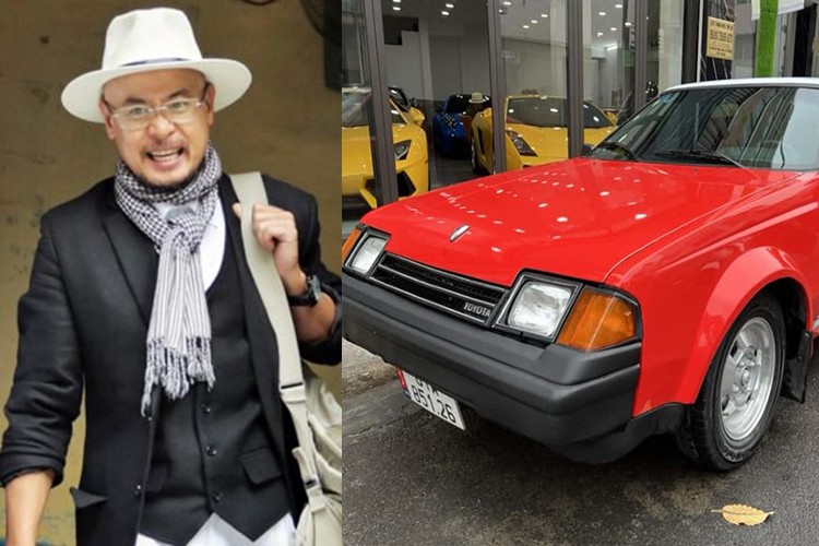 View - 	Đặng Lê Nguyên Vũ cưỡi ông cụ Toyota Celica gần 50 tuổi du xuân