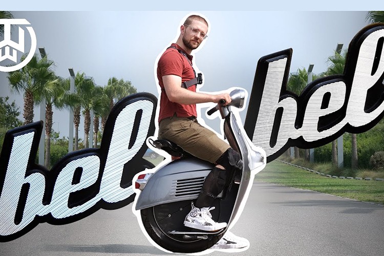 View - 	Bel & Bel Z-One - xe máy điện 1 bánh nhái Vespa siêu độc lạ