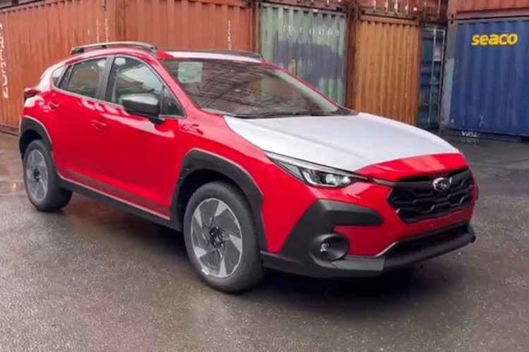 Can canh Subaru Crosstrek 2025 vua ve Viet Nam, khoang 1,1 ty dong?