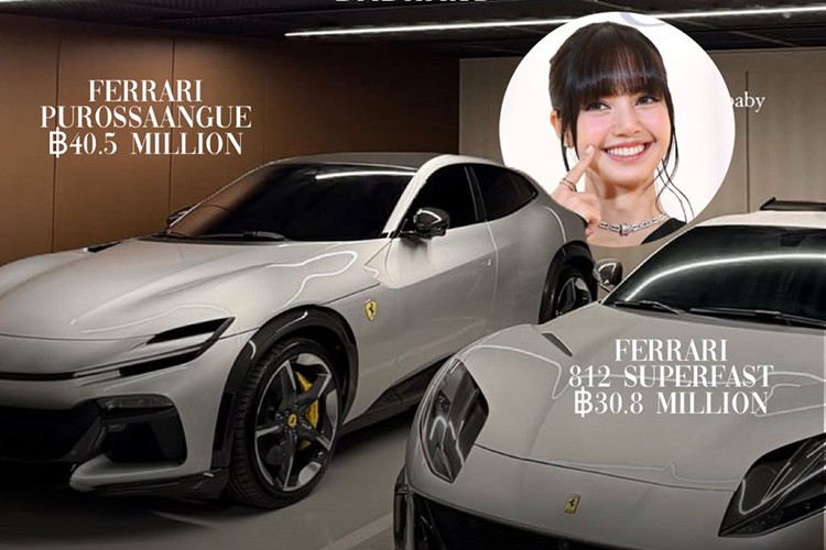 View - 	Lisa BlackPink tậu siêu SUV Ferrari Purosangue hơn 40 tỷ đồng