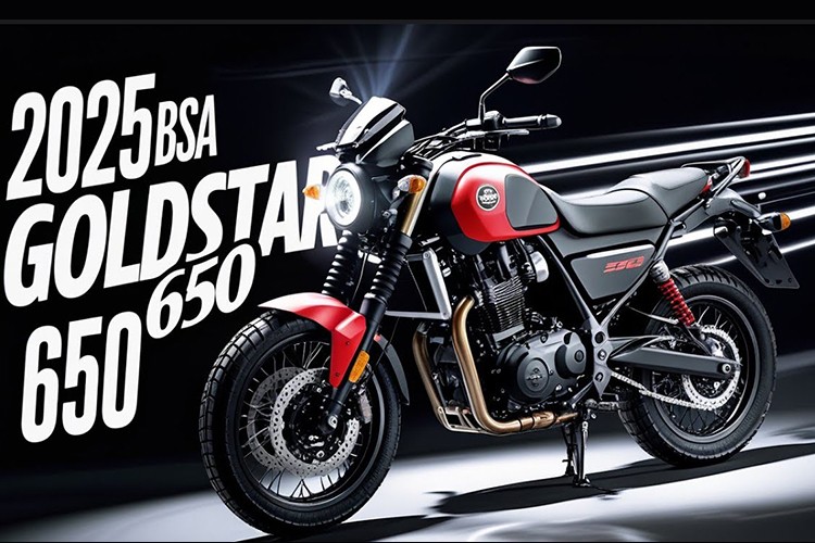 View - 	BSA Goldstar 650 2025, môtô hoài cổ giá mềm cho dân chơi mới