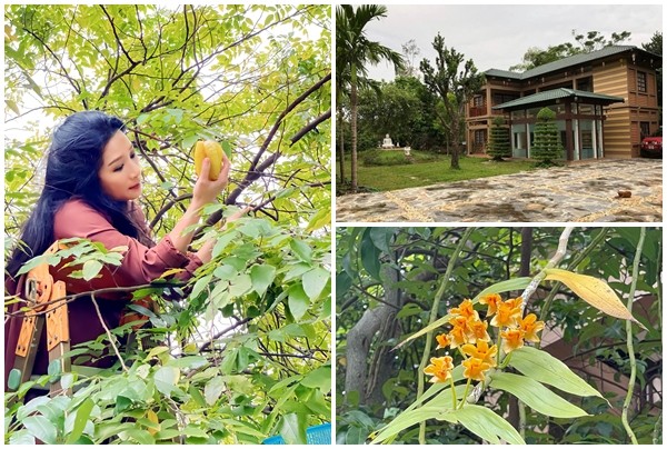 Ben trong nha vuon “di moi chan” cua nghe si Thanh Thanh Hien