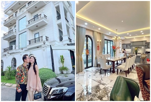 View - 	Cận cảnh biệt thự 300m2 đắt đỏ vợ chồng Đăng Khôi