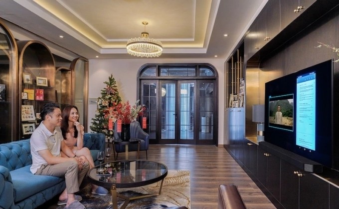 View - 	Nhà phố tân cổ điển của đạo diễn Victor Vũ - Đinh Ngọc Diệp 