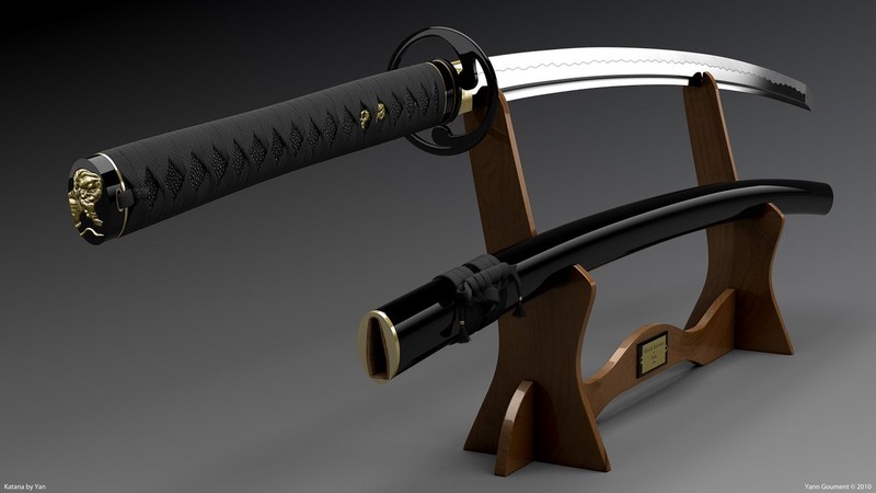 Kiếm Katana  thanh kiếm đại diện cho tầng lớp chiến binh samurai