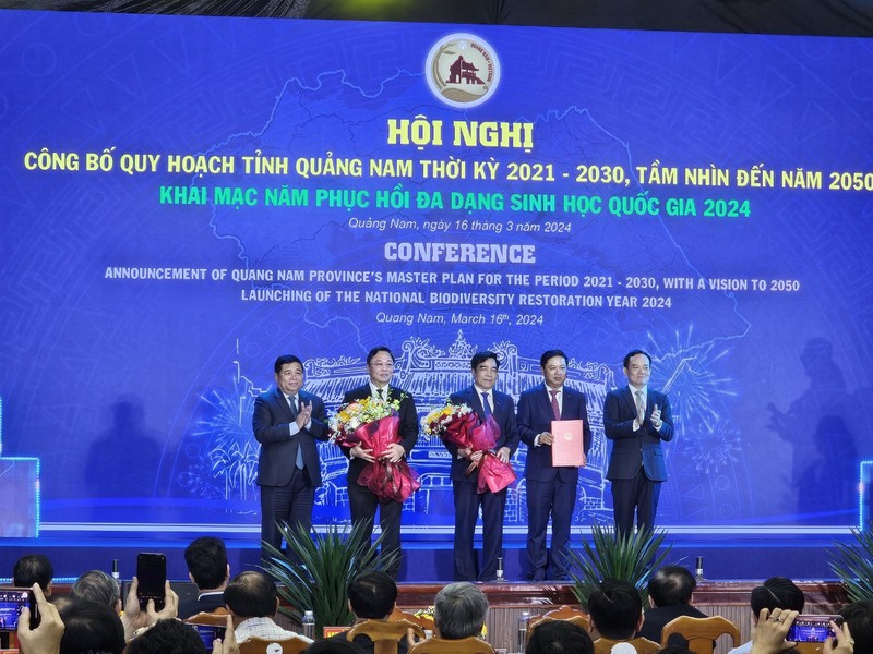 Toan canh Le Cong bo Quy hoach tinh Quang Nam thoi ky 2021-2030