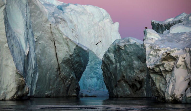 Vịnh băng Jakobshavns gần Ilulissat