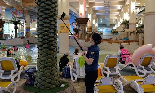 Korea water park hidden