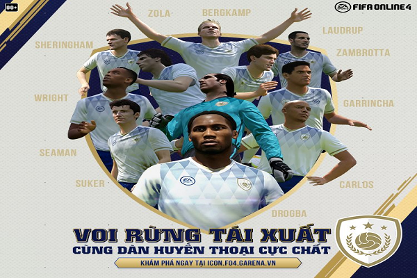 Phát cuồng vì sự xuất hiện của Drogba trong FIFA Online 4